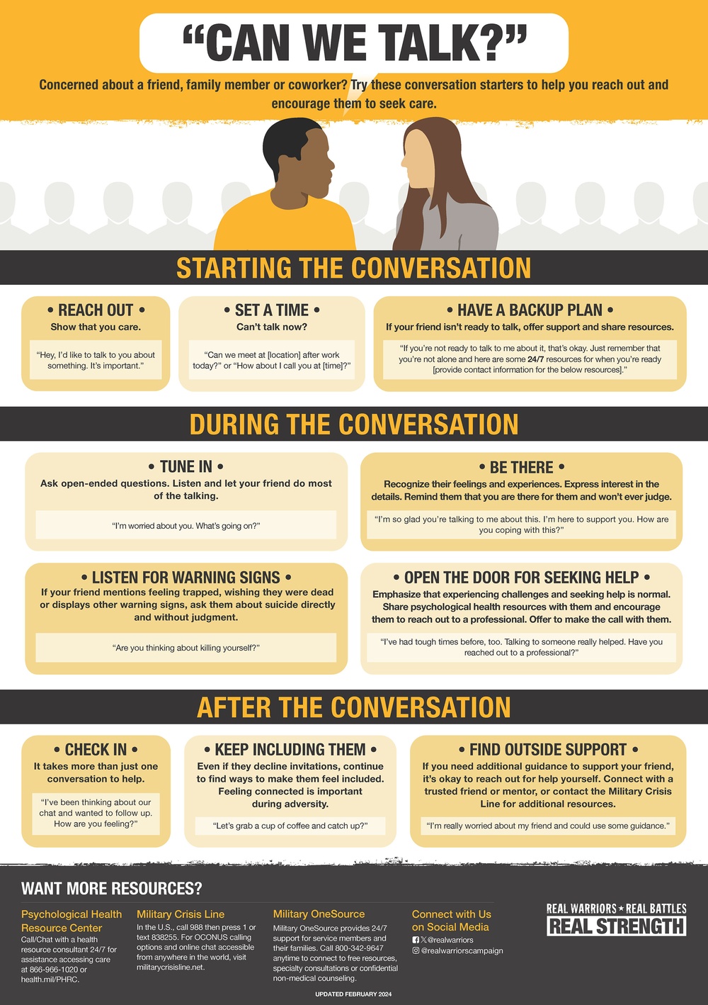 &quot;Can We Talk?&quot; Infographic