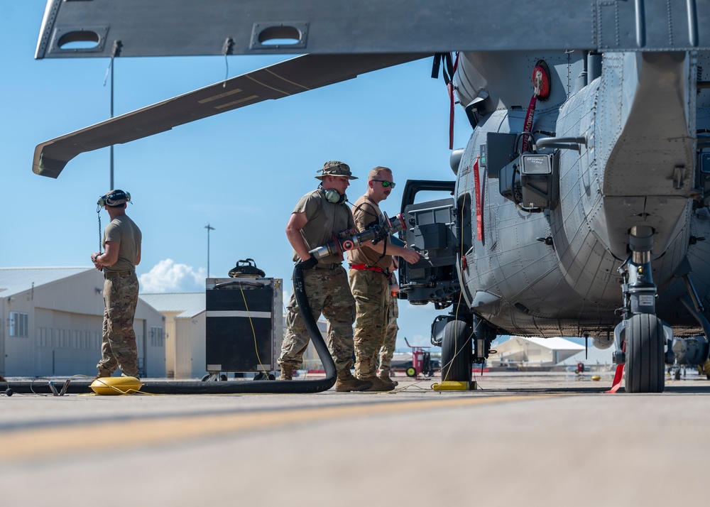 HH-60 Folding Exercise
