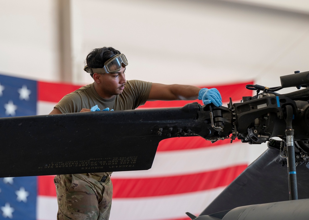 HH-60 Folding Exercise