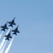 U.S. Navy Blue Angels arrive at McConnell