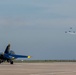 U.S. Navy Blue Angels arrive at McConnell