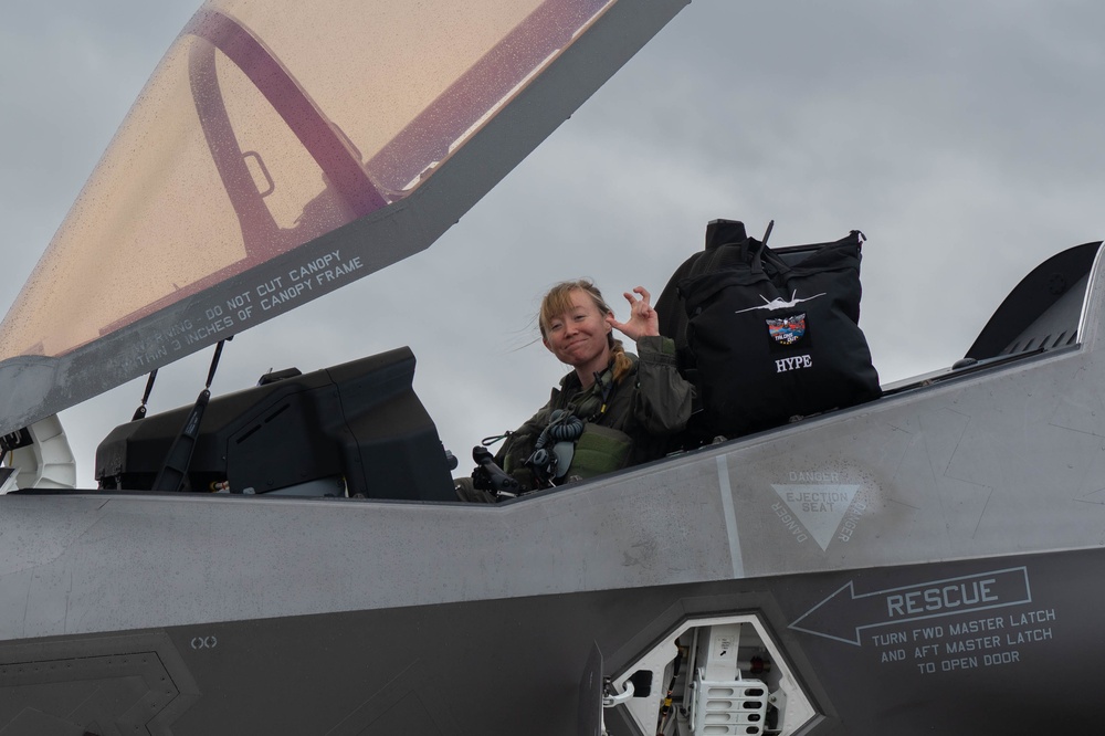 The 355th FS takes on the rain during RF-A 24-3