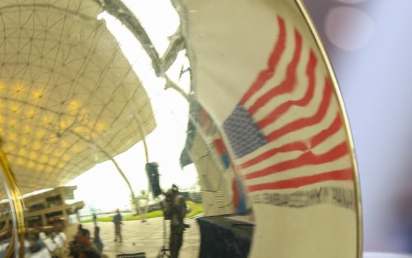 U.S. Fleet Forces Band “Uncharted Waters” performs at Colón 2000 Duty Free Mall