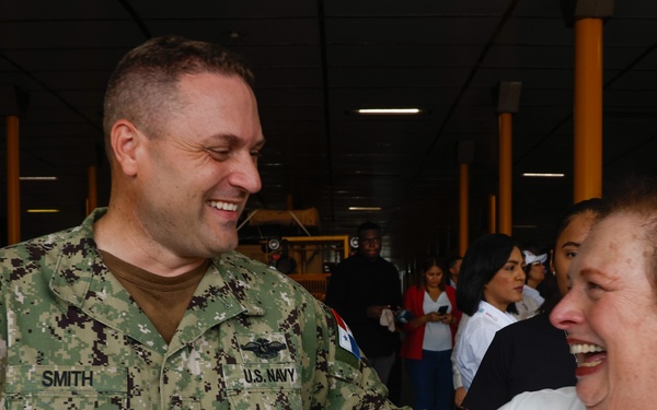 U.S. Ambassador to Panama visits USNS Burlington during Continuing Promise 2024