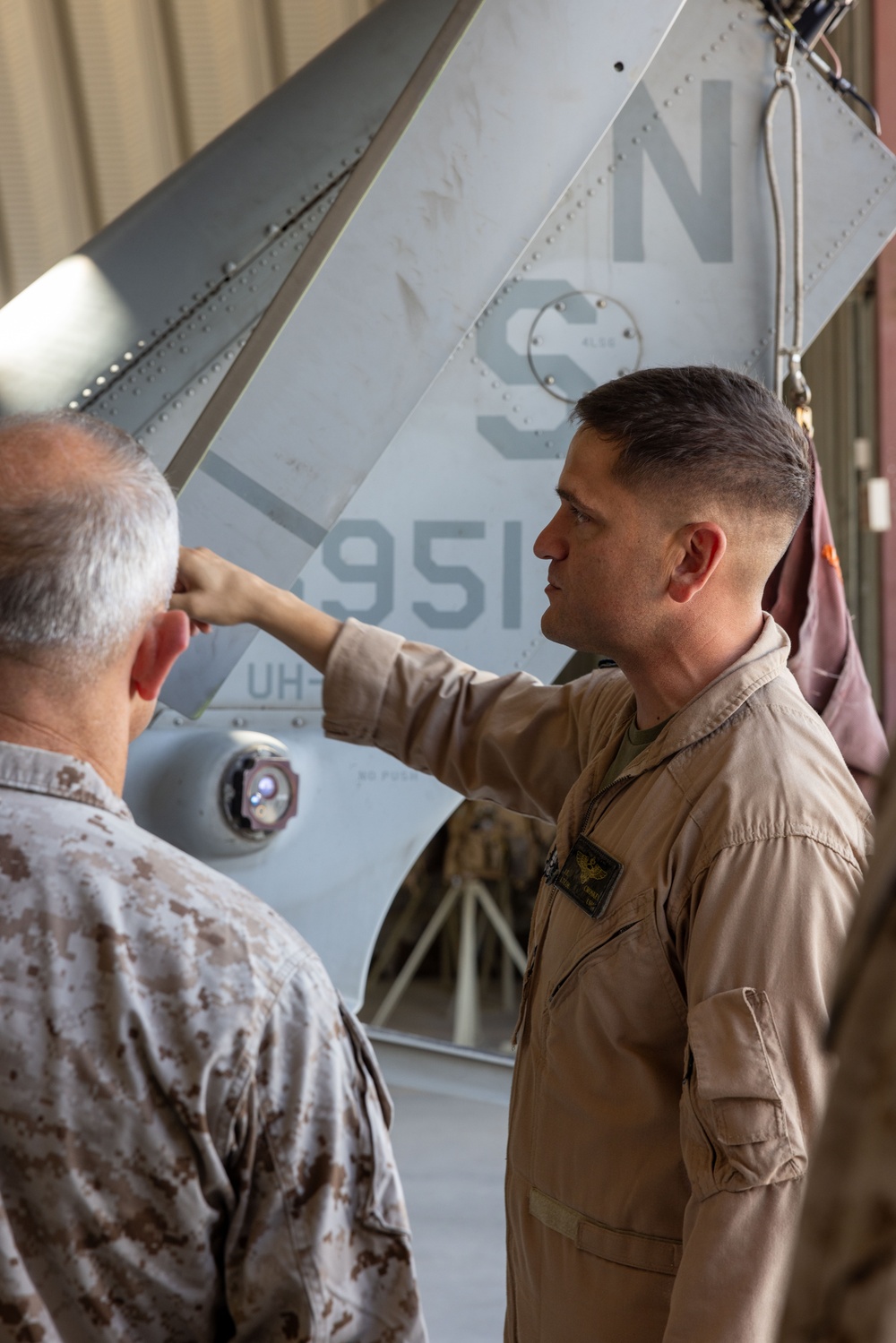 3rd MAW Commanding General visits The Combat Center During SLTE 5-24