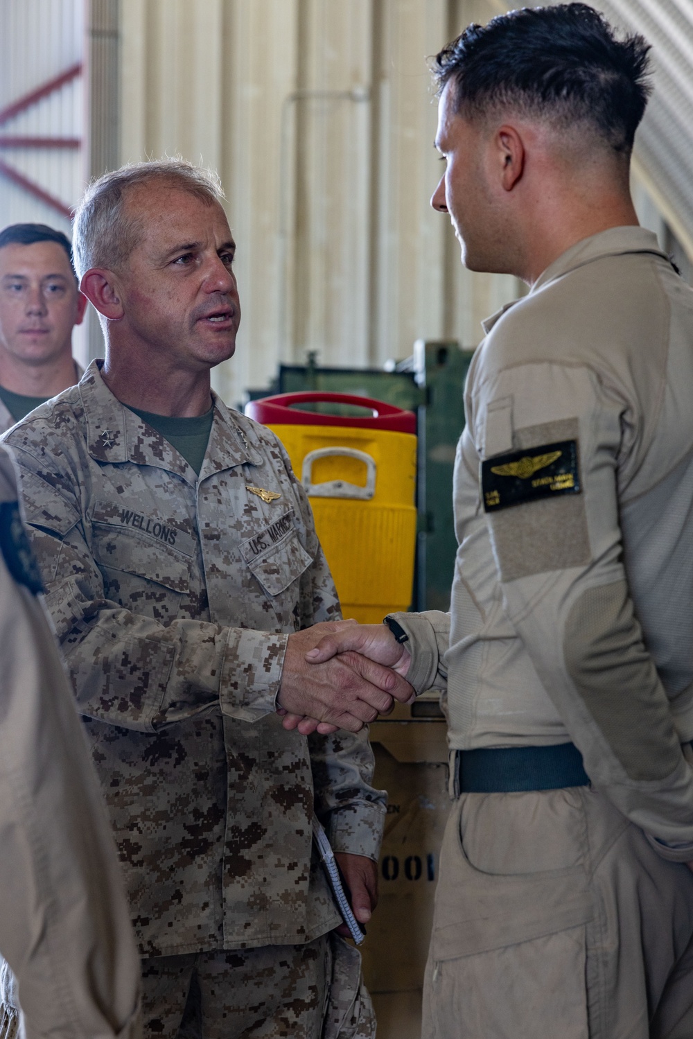 3rd MAW Commanding General visits The Combat Center During SLTE 5-24