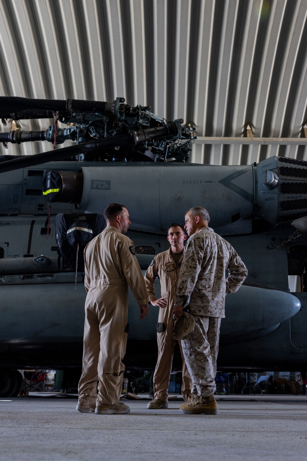 3rd MAW Commanding General visits The Combat Center During SLTE 5-24