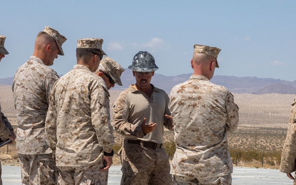 3rd MAW Commanding General visits The Combat Center During SLTE 5-24