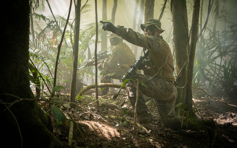 MRF-D 24.3: Golf Co., 2nd Bn., 5th Marines (Rein.), ADF participates in joint training exercise in Tully