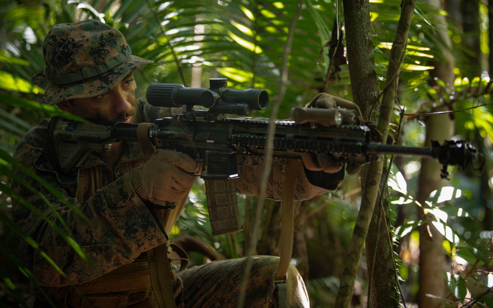 MRF-D 24.3: Golf Co., 2nd Bn., 5th Marines (Rein.), ADF participates in joint training exercise in Tully