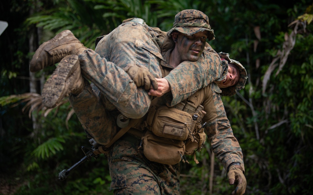 MRF-D 24.3: Golf Co., 2nd Bn., 5th Marines (Rein.), ADF participates in joint training exercise in Tully