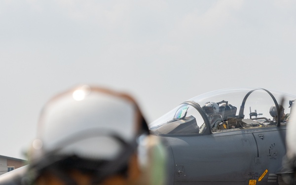 The Fighting Bengals Fly Out of Suwon, South Korea