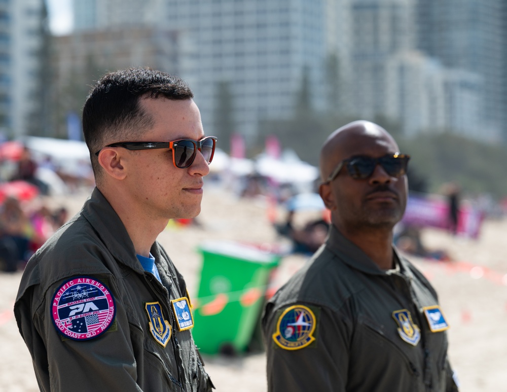 Team 446 demonstrates international interoperability at Pacific Airshow Gold Coast