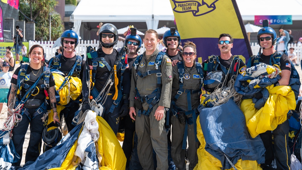 Team 446 demonstrates international interoperability at Pacific Airshow Gold Coast