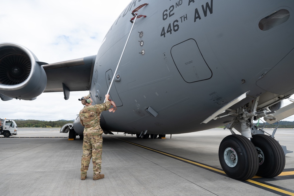 Team 446 demonstrates international interoperability at Pacific Airshow Gold Coast