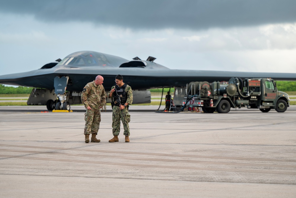 110th EBS completes hot pits at Diego Garcia during BTF