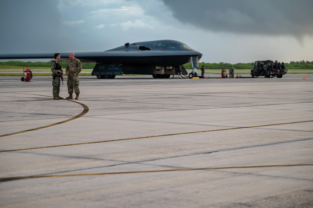 110th EBS completes hot pits at Diego Garcia during BTF