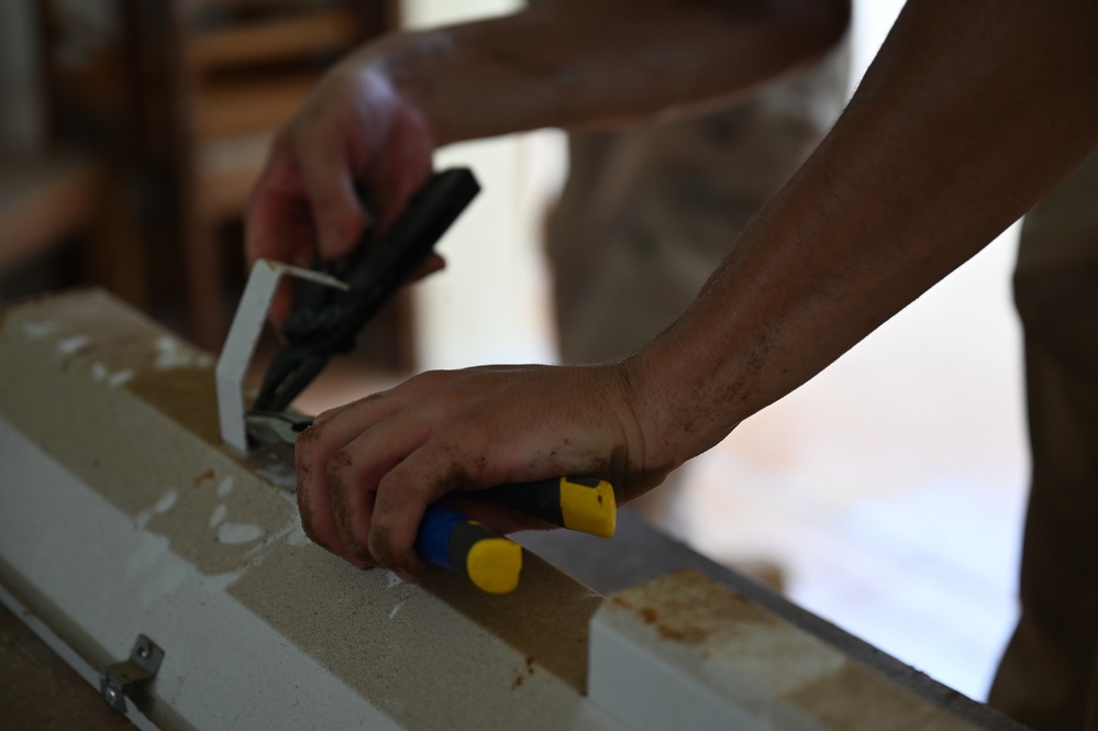 Pacific Angel 24-3 team begins renovations at Tinh Khe Elementary School