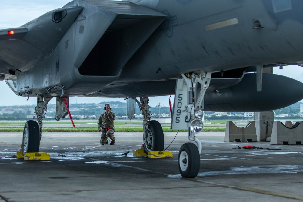 Fond Farewell to F-15C A5095