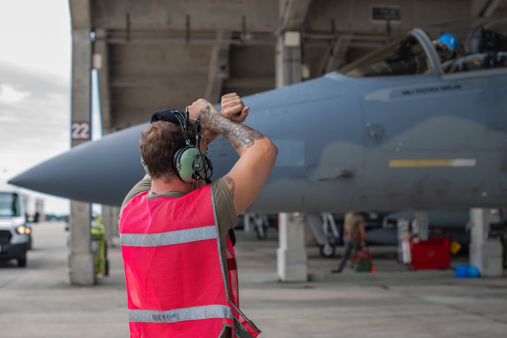 Fond Farewell to F-15C A5095