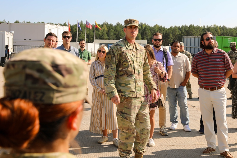 House Veterans’ Affairs Committee Deputy Staff Director visits Camps Taurus and Herkus, Lithuania