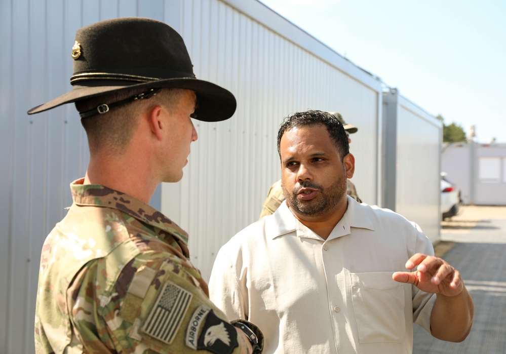 House Veterans’ Affairs Committee Deputy Staff Director visits Camps Taurus and Herkus, Lithuania