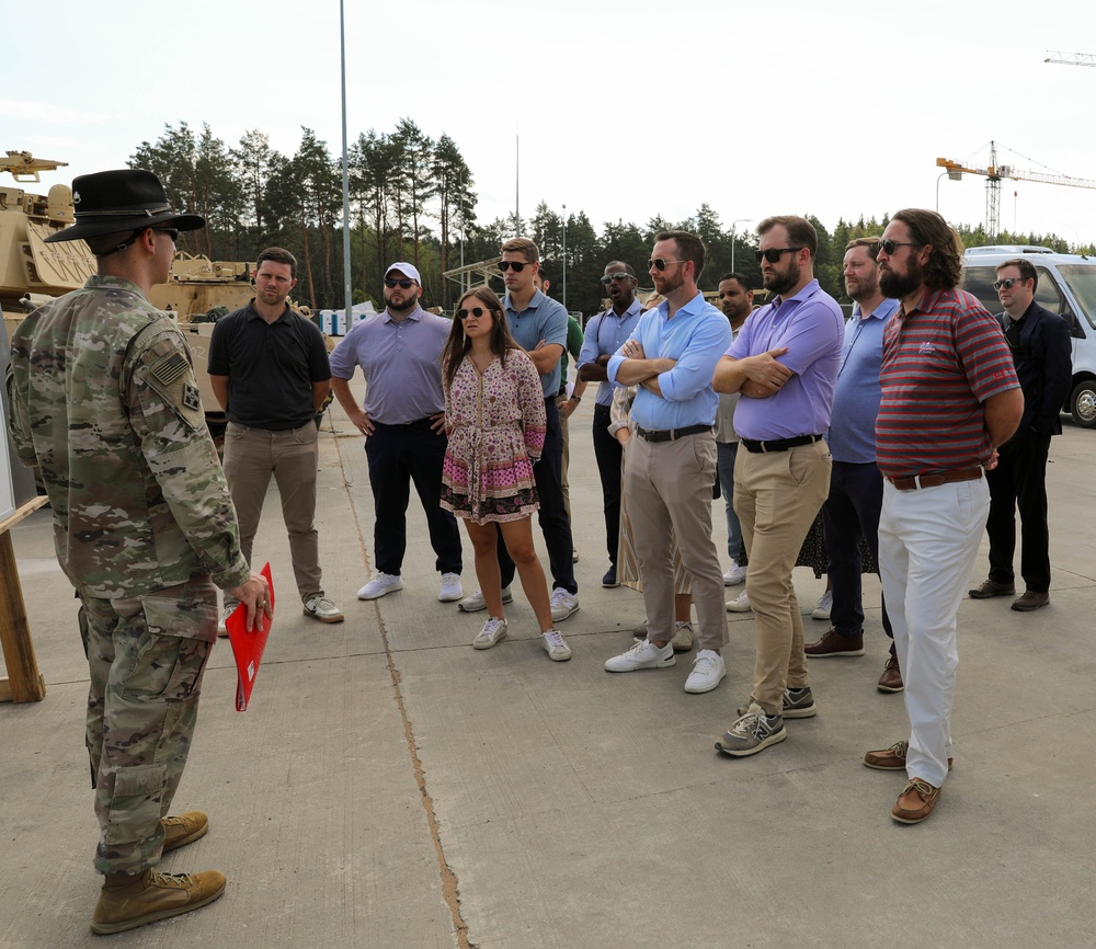 House Veterans’ Affairs Committee Deputy Staff Director visits Camps Taurus and Herkus, Lithuania