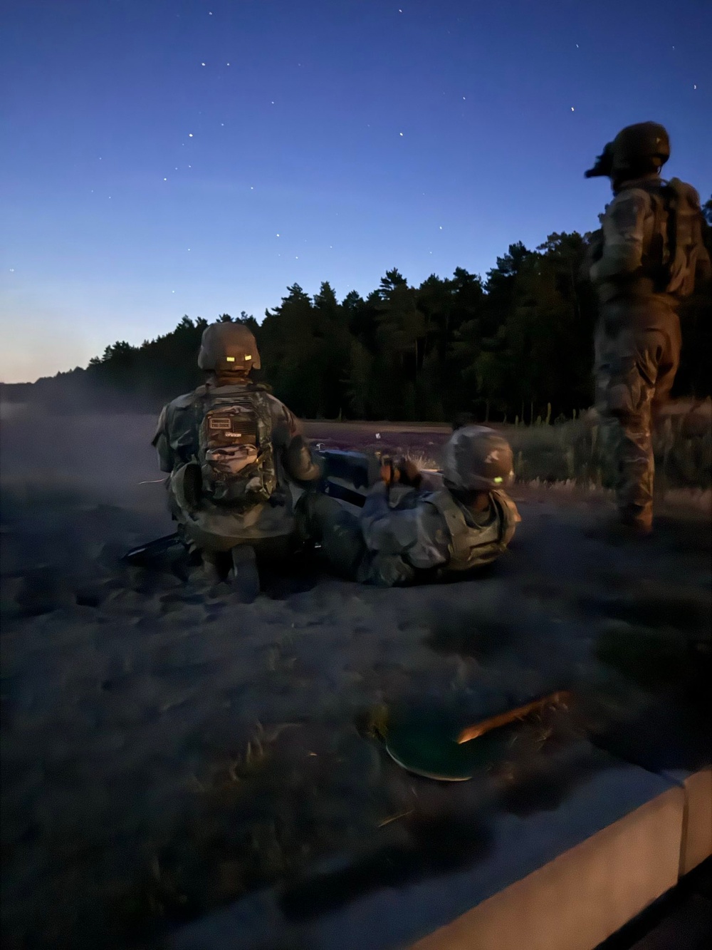 64th BSB conducts night qualification in Poland