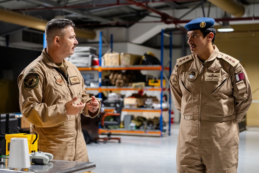 AFCENT’s Task Force 99 strengthens partnership with QEAF