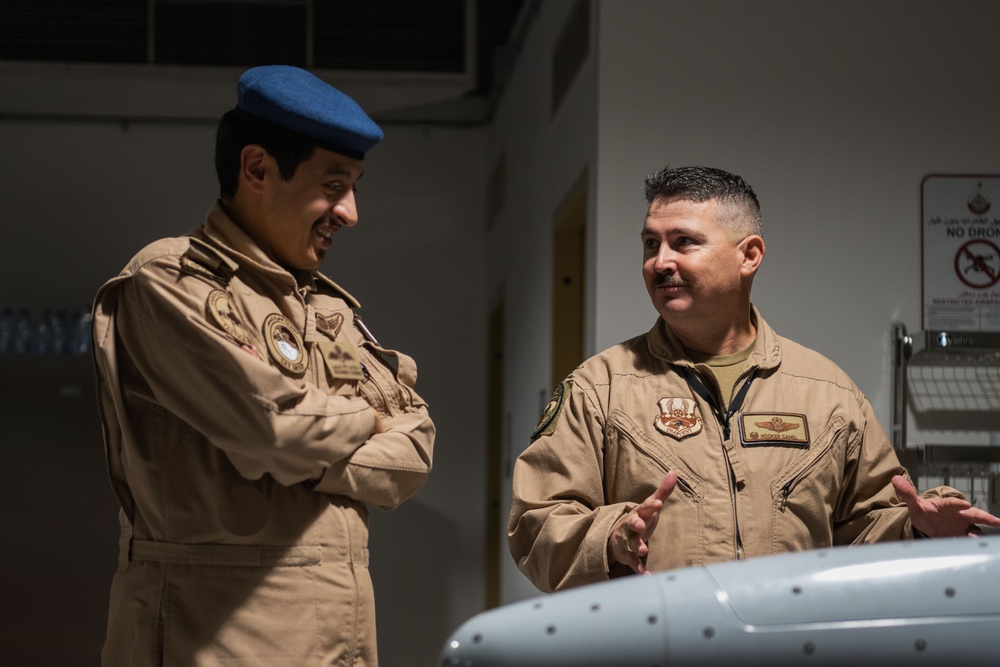 AFCENT’s Task Force 99 strengthens partnership with QEAF