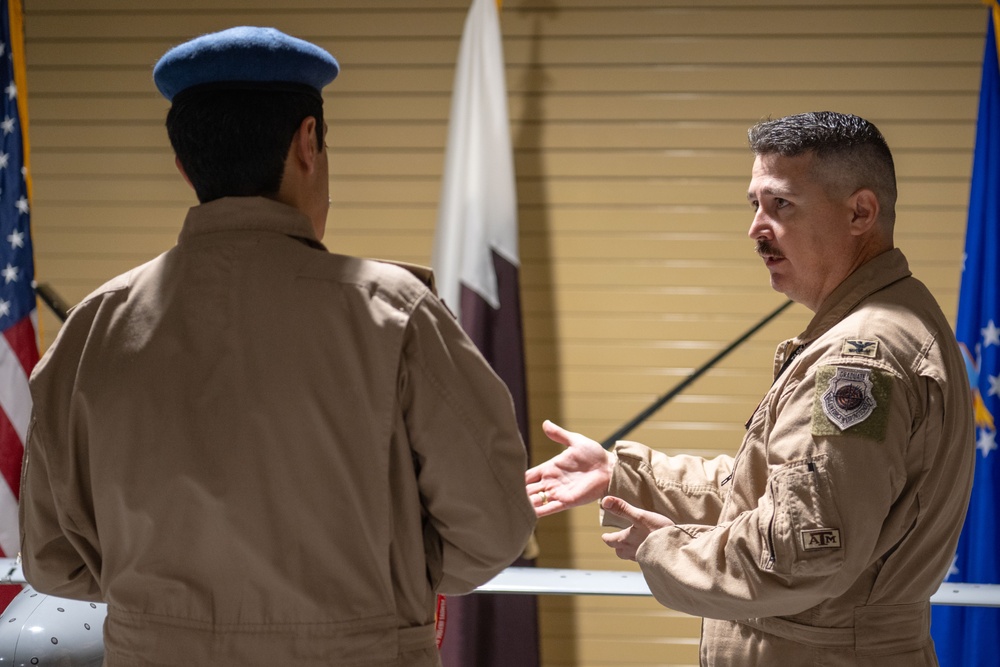 AFCENT’s Task Force 99 strengthens partnership with QEAF