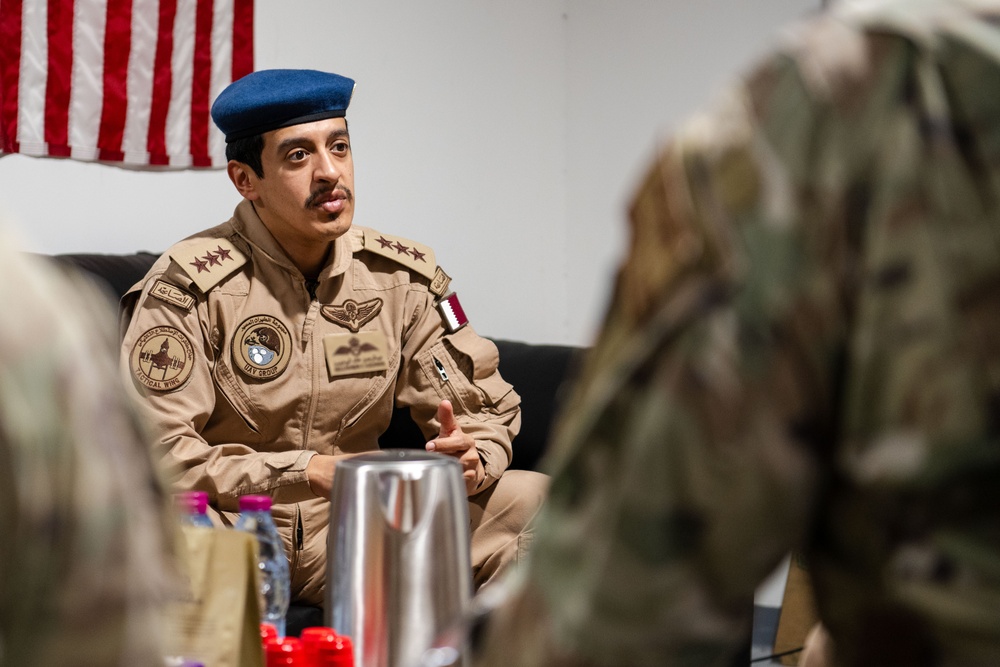 AFCENT’s Task Force 99 strengthens partnership with QEAF