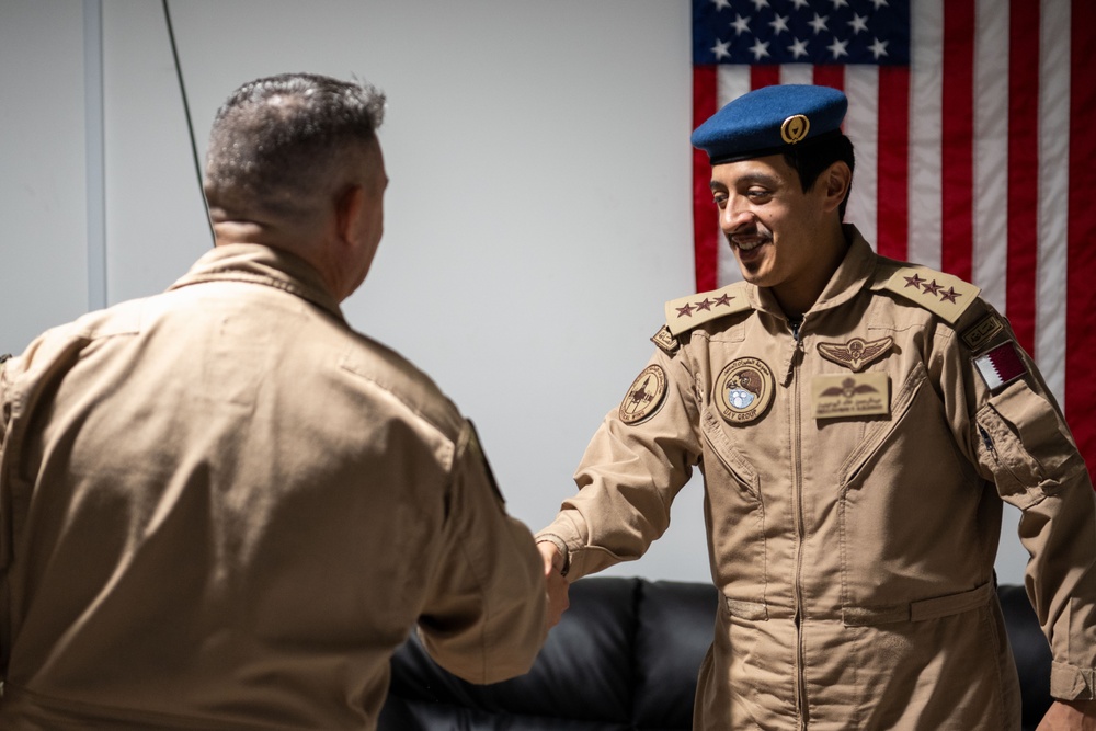 AFCENT’s Task Force 99 strengthens partnership with QEAF