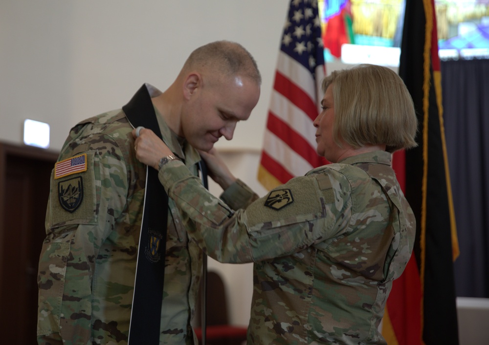 Reserve Chaplains Pass the Stole