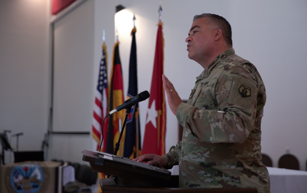 Reserve Chaplains Pass the Stole