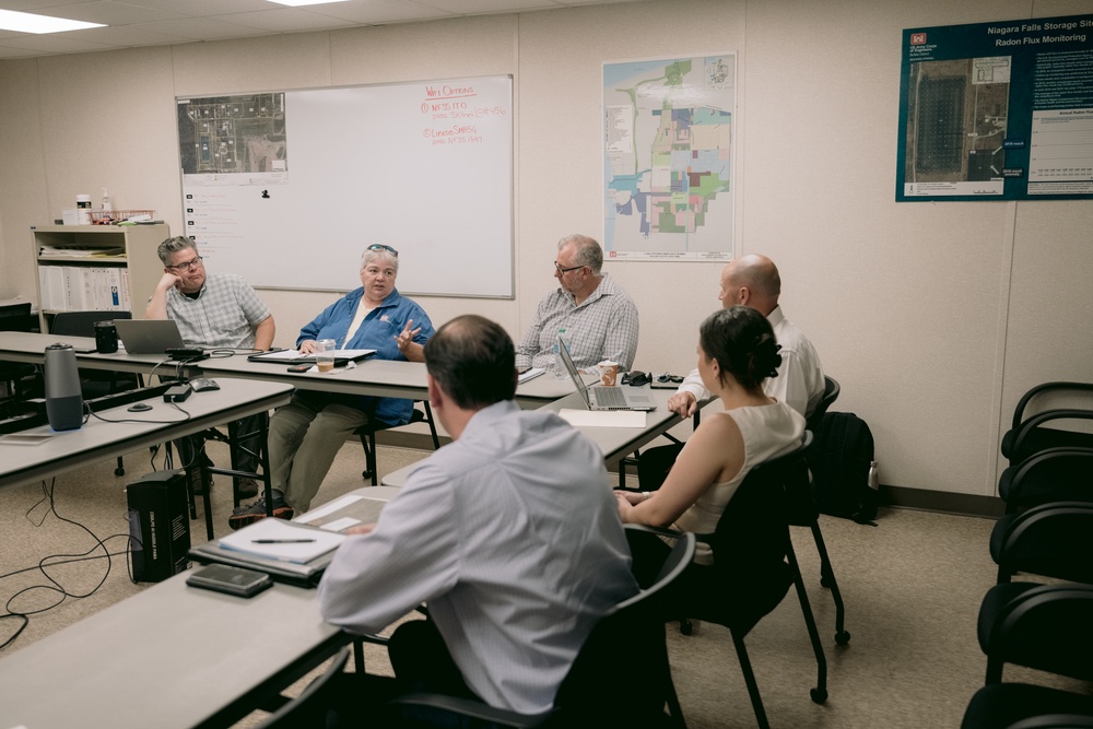 Sen. Chuck Schumer's Staff Visits Niagara Falls Storage Site