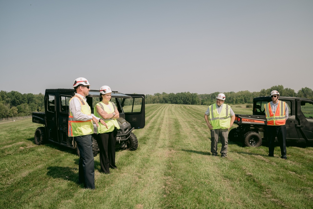 Sen. Chuck Schumer's Staff Visits Niagara Falls Storage Site