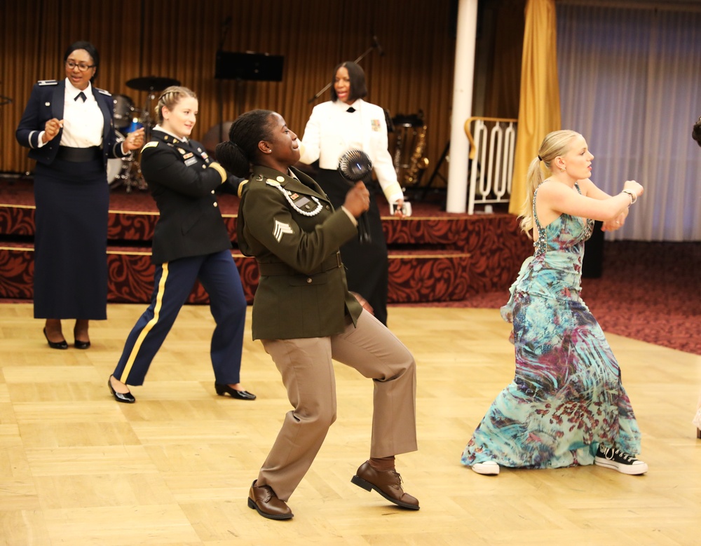 Dancing the night away at the 2024 Military Medicine Ball