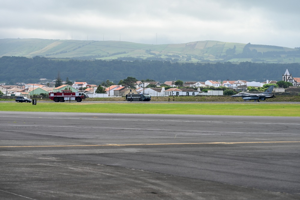 105th Fire Department Conducts Training in Azores