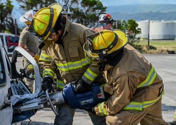 105th Fire Department Conducts Training in Azores