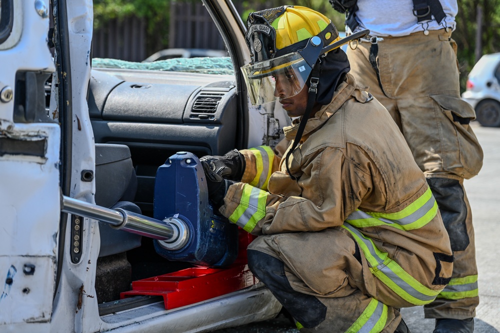 105th Fire Department Conducts Training in Azores