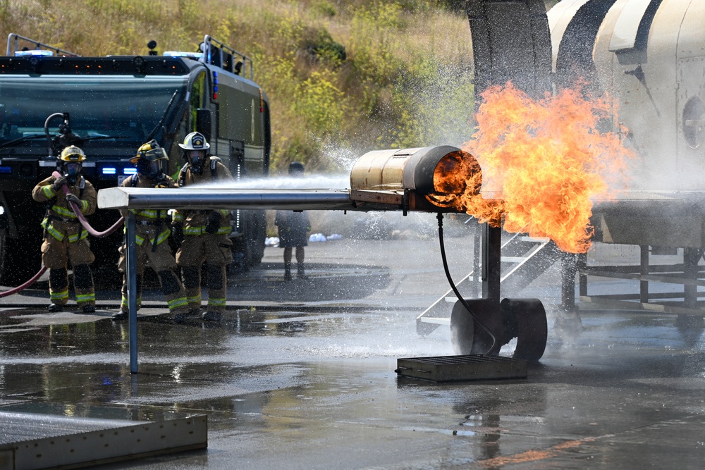 105th Fire Department Conducts Training in Azores