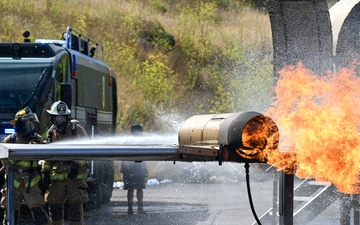 105th Fire Department Conducts Training in Azores