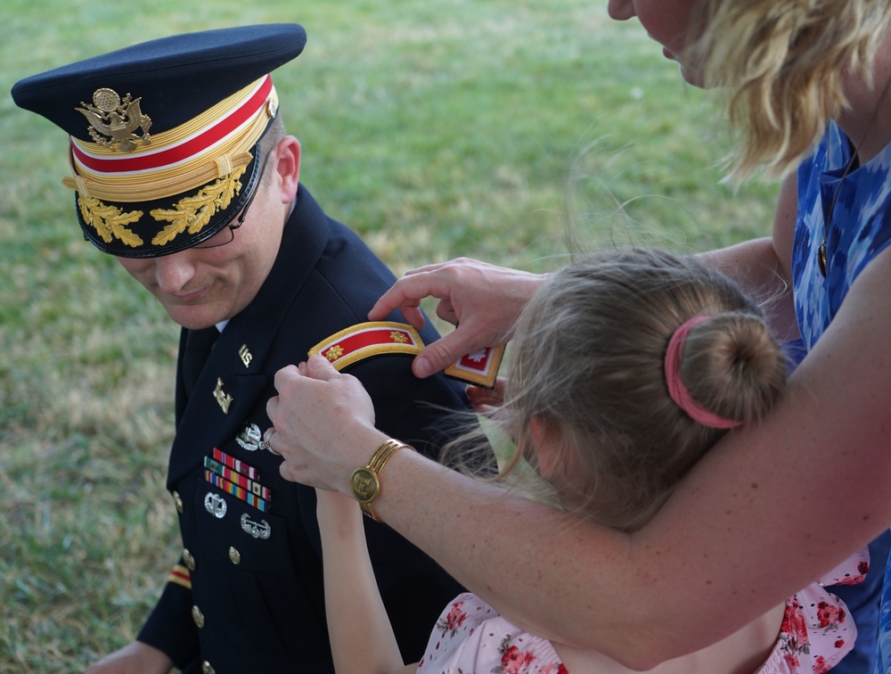 U.S. Army Corps of Engineers, Baltimore District, Lieutenant Colonel Mark W. Pollak promoted at Fort McHenry National Monument and Historic Shrine