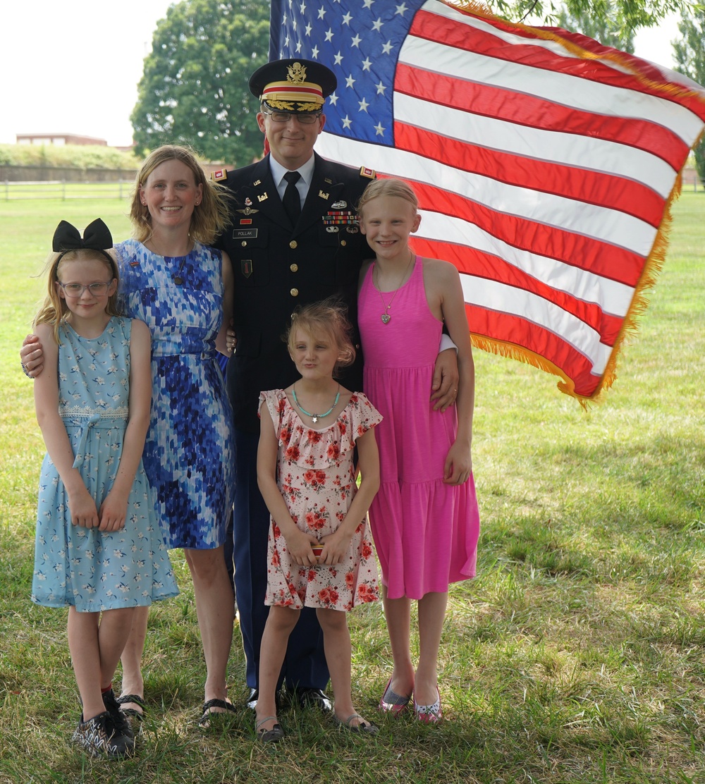 U.S. Army Corps of Engineers, Baltimore District, Lieutenant Colonel Mark W. Pollak promoted at Fort McHenry National Monument and Historic Shrine