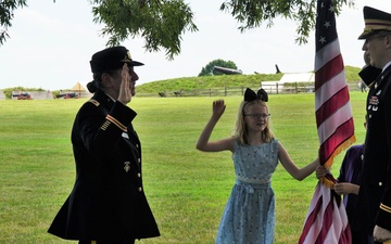 U.S. Army Corps of Engineers, Baltimore District, Lieutenant Colonel Mark W. Pollak promoted at Fort McHenry National Monument and Historic Shrine