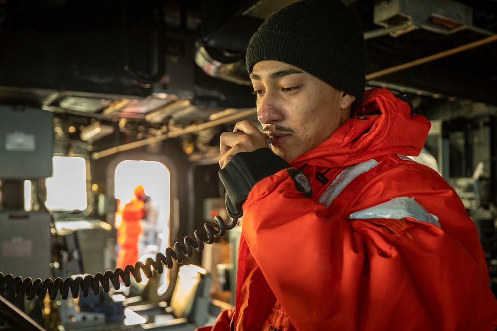 USS Delbert D. Black (DDG 119) participates in Operation NANOOK