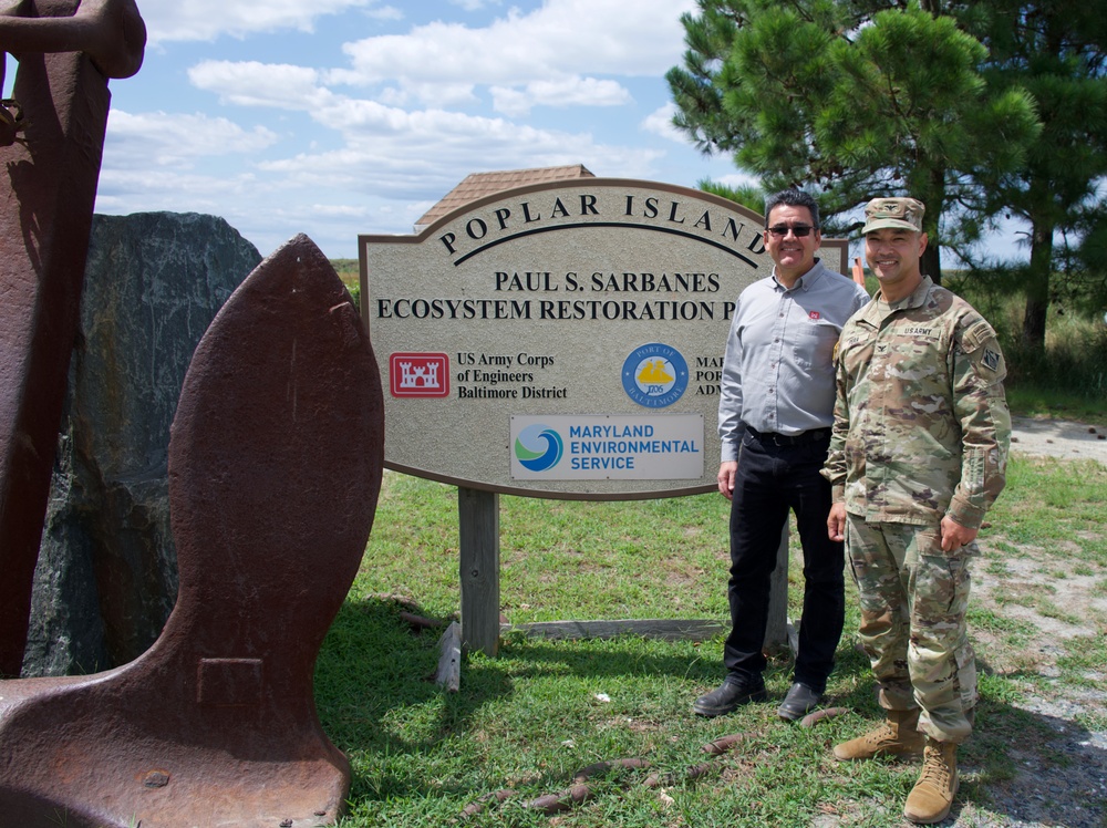 Assistant Secretary of the Army for Civil Works recognizes USACE- Baltimore District for their excellence in service to mission success