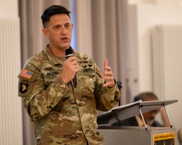 USAG Rheinland-Pfaltz hosts town hall and information forum, addresses Baumholder Military Community