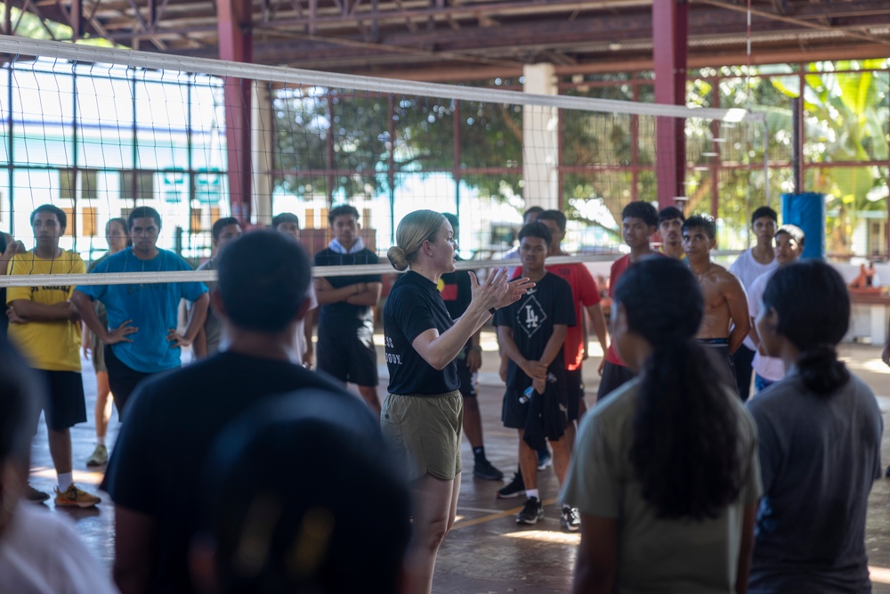 Koa Moana 24: Mindzenty High School Students train with Koa Moana and 12th Recruiting District Marines